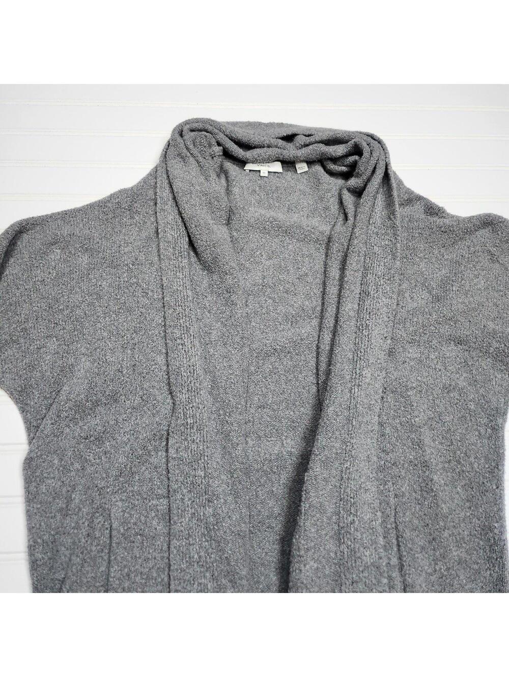 Vince | Women's Gray Open Front Cardigan | XSmall